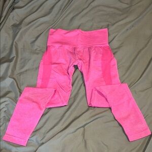 NVGTN Hot Pink Contour Seamless Leggings